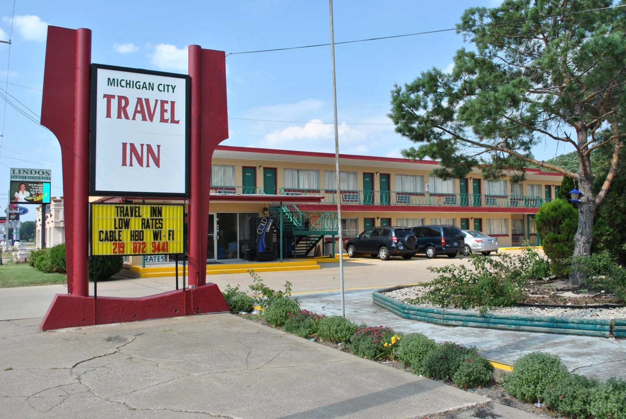 Travel Inn Motel Мичиган Сити Экстерьер фото
