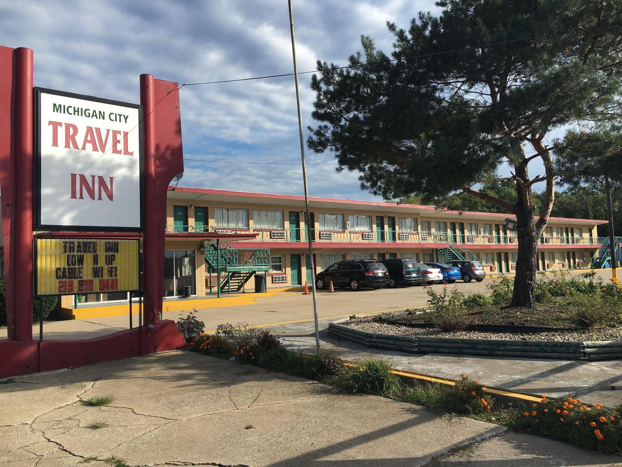 Travel Inn Motel Мичиган Сити Экстерьер фото
